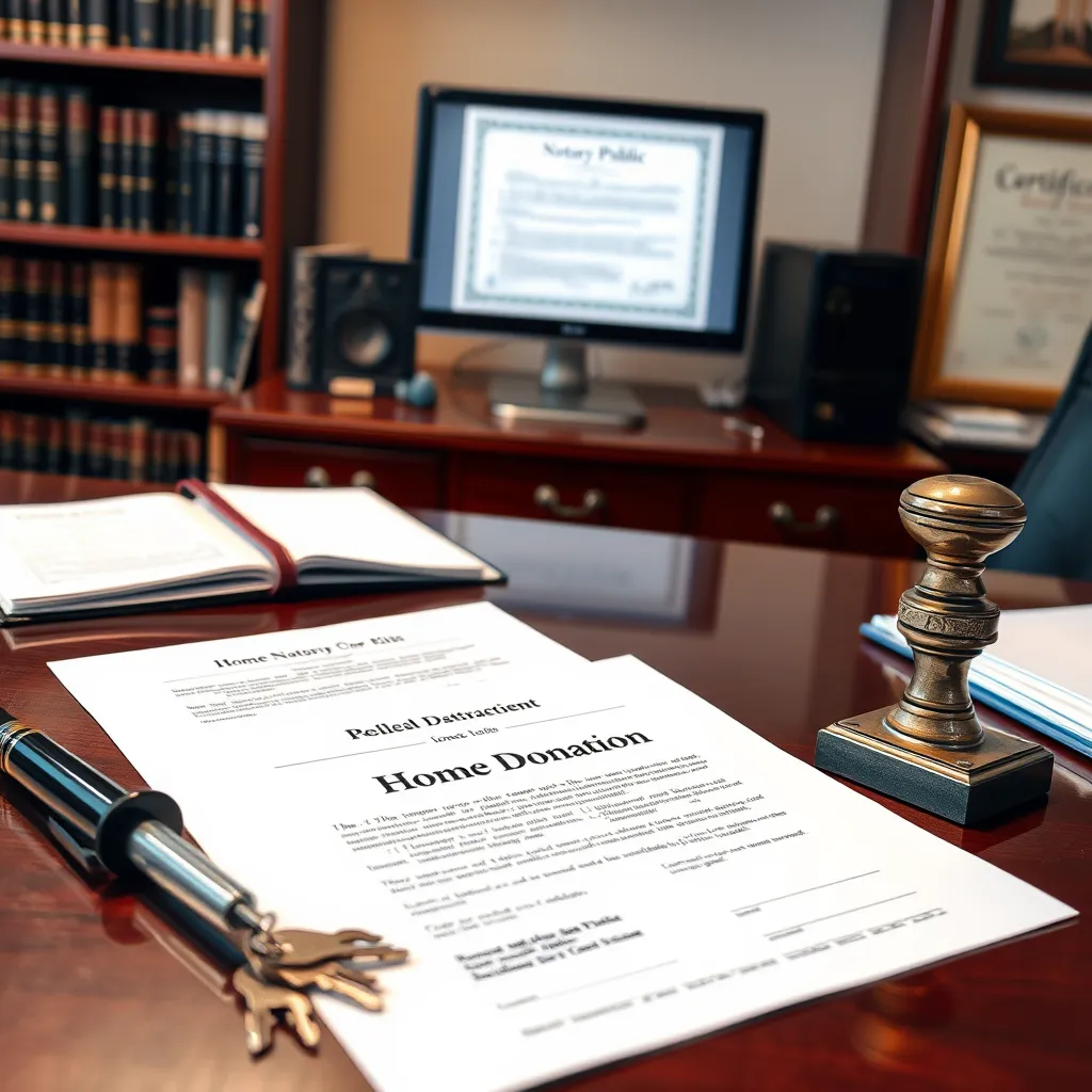 Darowizna domu: jakie dokumenty są potrzebne u notariusza?