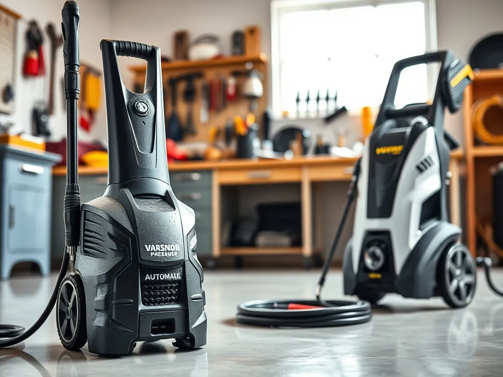 Porównanie myjek warsztatowych ręcznych i automatycznych